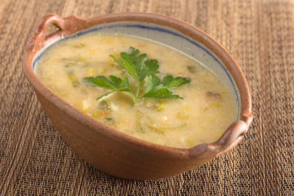 Leek, Potato and Parsnip Soup - Christina Cooks